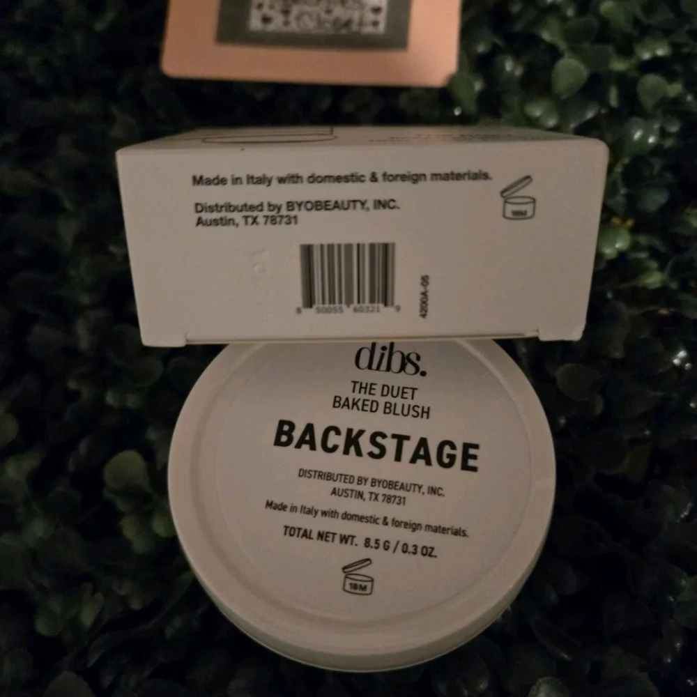 Dibs The Duet: Baked Blush Duo ~ Backstage ~ NIB